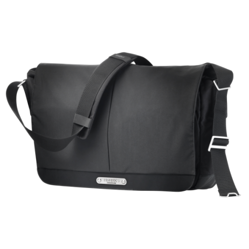 TRELOCK Brooks Strand Messenger Bag Black Umhängetasche -Fahrräder Verkaufsladen brooks strand messenger bag black umhaengetasche
