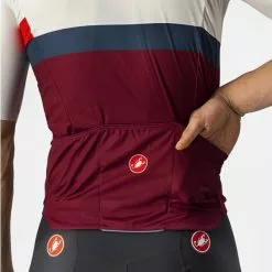 Castelli A BLOCCO Jersey Kurzarmtrikot Ivory/Red-Blue-Bordeaux -Fahrräder Verkaufsladen castelli a blocco jersey kurzarmtrikot ivory red blue bordeaux3