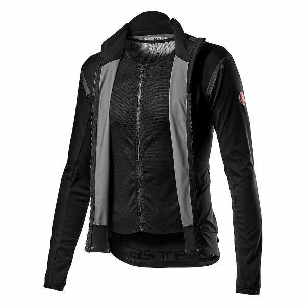 Castelli Alpha Ros2 Light Jacket Light Black 4 Castelli Alpha Ros2 Light Jacket Light Black – Bild 2