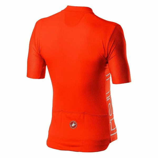 Castelli Entrata V Kurzarmtrikot Fiery Red 4 Castelli Entrata V Kurzarmtrikot Fiery Red – Bild 2
