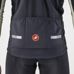 Castelli Mortirolo 6S Jacket LIGHT BLACK/CHALK-SILVER REFLEX -Fahrräder Verkaufsladen castelli mortirolo 6s jacket light black chalk silver reflex3