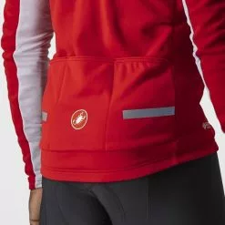 Castelli Mortirolo 6S Jacket RED/SILVER GRAY-SILVER REFLEX -Fahrräder Verkaufsladen castelli mortirolo 6s jacket red silver gray silver reflex 33