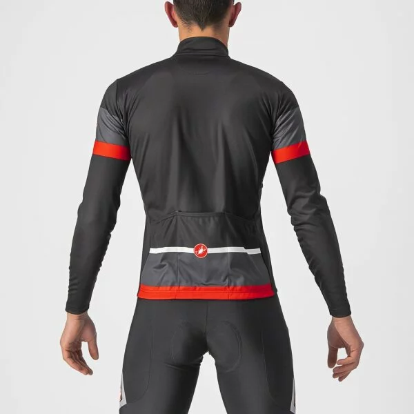Castelli Passista Long Sleeve Jersey Light Black/Dark Grey Red 4 Castelli Passista Long Sleeve Jersey Light Black/Dark Grey Red – Bild 2