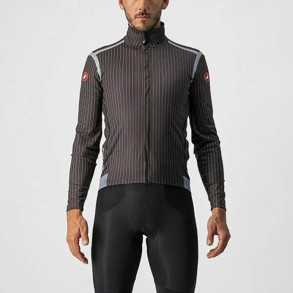 Castelli Perfetto ROS Long Sleeve Langarmtrikot - Charcoal/pinstripe 3 Castelli Perfetto ROS Long Sleeve Langarmtrikot - Charcoal/pinstripe