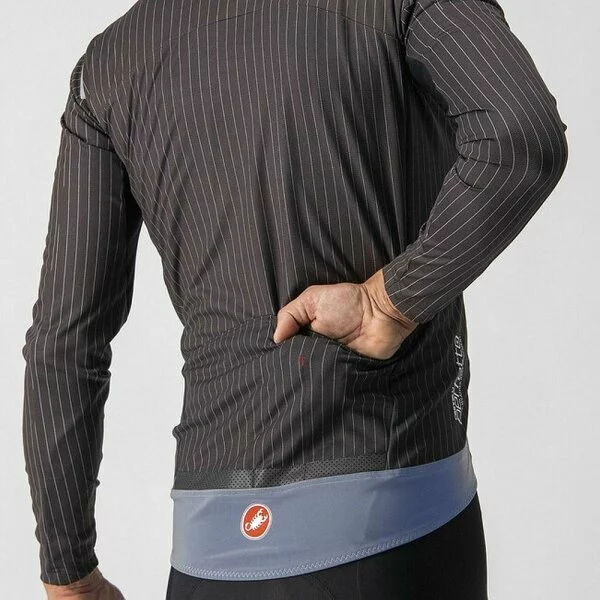 Castelli Perfetto ROS Long Sleeve Langarmtrikot - Charcoal/pinstripe 5 Castelli Perfetto ROS Long Sleeve Langarmtrikot - Charcoal/pinstripe – Bild 3