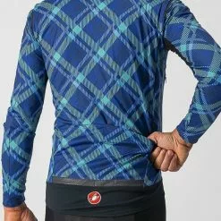 Castelli Perfetto ROS Long Sleeve Langarmtrikot - Ocean Blue/malachite Green- -Fahrräder Verkaufsladen castelli perfetto ros long sleeve langarmtrikot ocean blue malachite green pla3