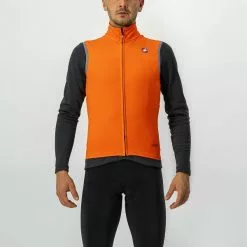 Castelli Perfetto RoS Weste Men Brilliant Orange