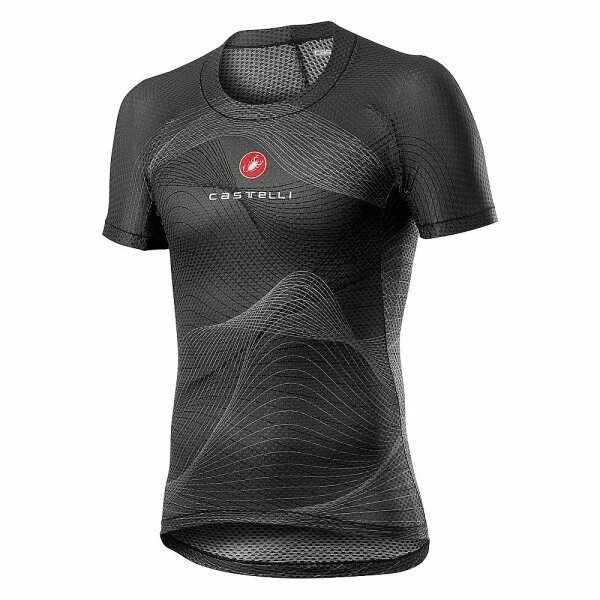 Castelli Pro Mesh Short Sleeve Light Black 3 Castelli Pro Mesh Short Sleeve Light Black