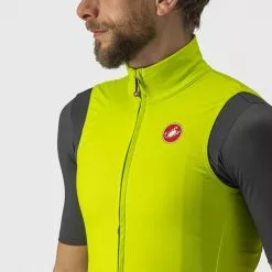 Castelli Pro Thermal Mid Vest Electric Lime -Fahrräder Verkaufsladen castelli pro thermal mid vest electric lime 34