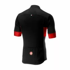 Castelli PROLOGO VI Jersey -Fahrräder Verkaufsladen castelli prologo vi jersey kurzarmtrikot black red2