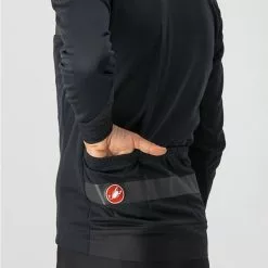 Castelli Raddoppia 3 Jacke Light Black/Black Reflex -Fahrräder Verkaufsladen castelli raddoppia 3 jacke light black black reflex 43