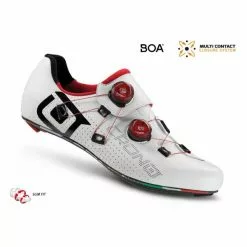 Crono CR-1 Road Rennradschuh - Weiss/rot-