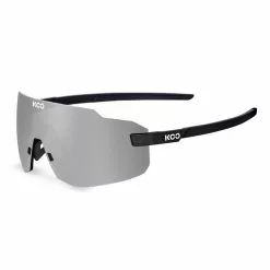 Koo Eyewear "Supernova" Black Matt / Super Silver Mirror