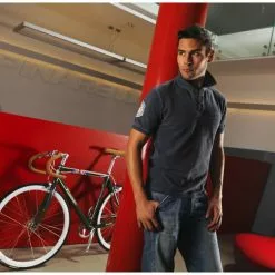 Pinarello Vintage Polo Grau