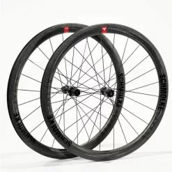 Schmolke TLO 45 Disc Clincher Laufradsatz Black Edition Tubeless Tune